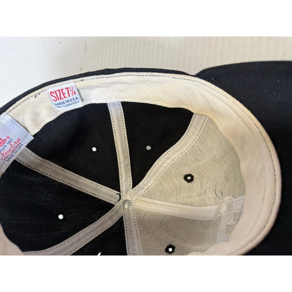 CHICAGO WHITE SOX - New Era Pro Model Mad in USA Baseball Cap Hat -‎ Size 7 1/4